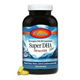 Carlson Super DHA Gems, softgels, 180 ea