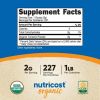 Nutricost Organic Turmeric Root Powder 1 LB - Certified USDA Organic, Food Grade Herbal Supplement