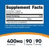 Nutricost Theobromine Capsules 400mg (90 Capsules) - Gluten-Free Supplement