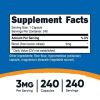 Nutricost Boron 3mg Supplement, 240 Vegetarian Capsules - Gluten Free, Non-GMO