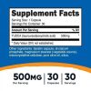 Nutricost Tudca 500mg, 30 Capsules (Tauroursodeoxycholic Acid) - Gluten Free, Non-GMO Supplement